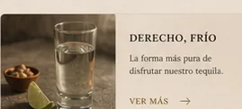 Tequila derecho frío